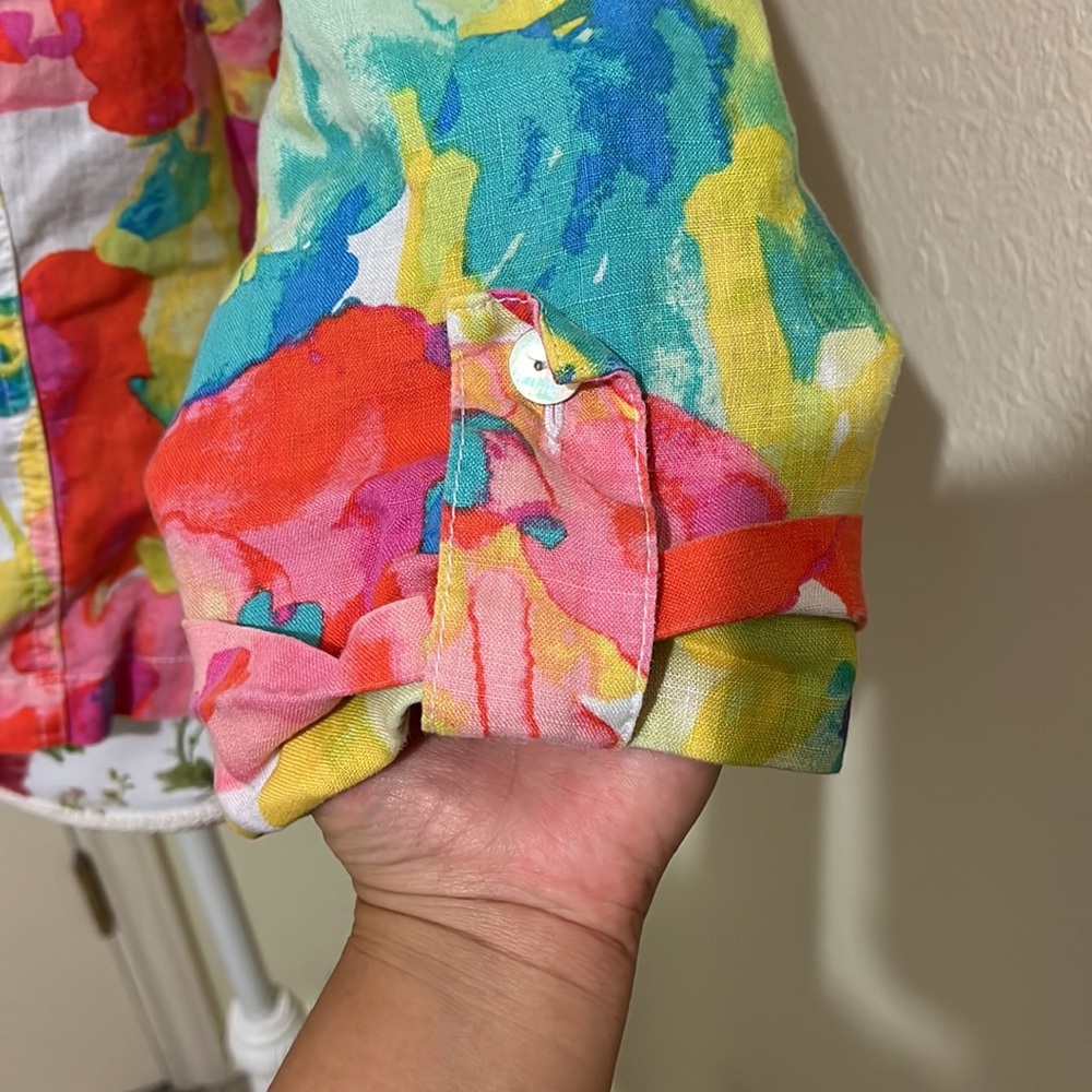 Ruby Rd. colorful Blazer - Picture 6 of 17